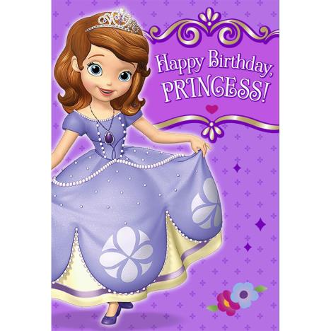 Sofia Disney Princess Birthday Card £1.40